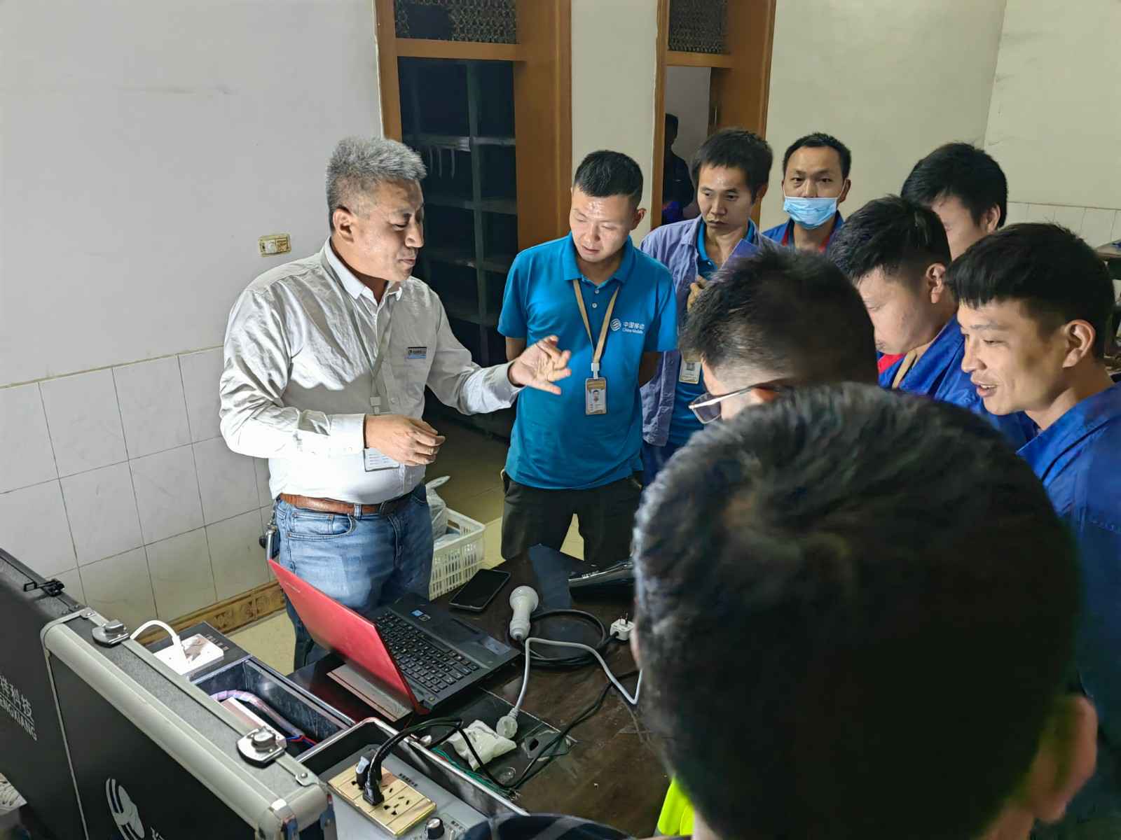 吉林波涛高纤维食品开发有限公司为中移铁通有限公司安全用电培训